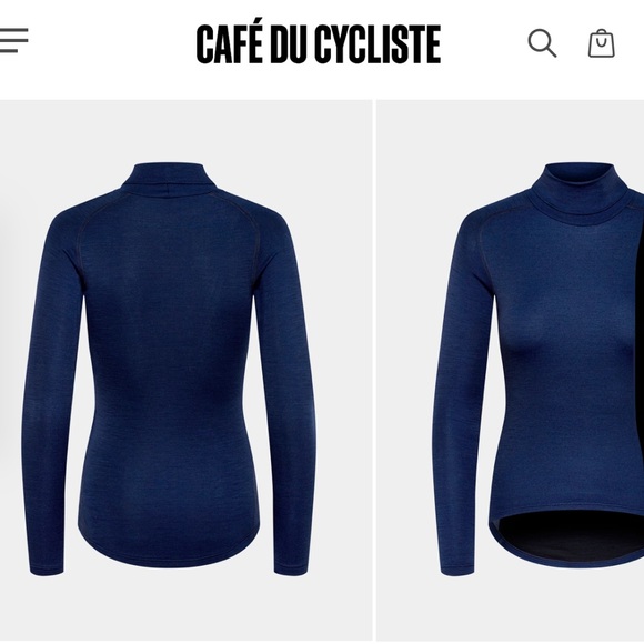 Cafe du Cycliste Merino Cycling Base Layer - Picture 5 of 10